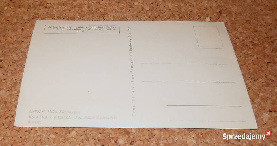 ŚL Opole Ulica Piastowska Warszawa