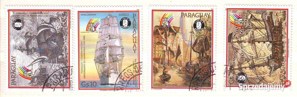Zn Paragwaj Mi 4399 42 kas 1989 śląskie Gliwice sprzedam