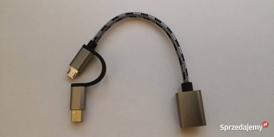 Przejściówka Adapter 2w1 OTG Micro USBC na USB kujawsko-pomorskie Toruń