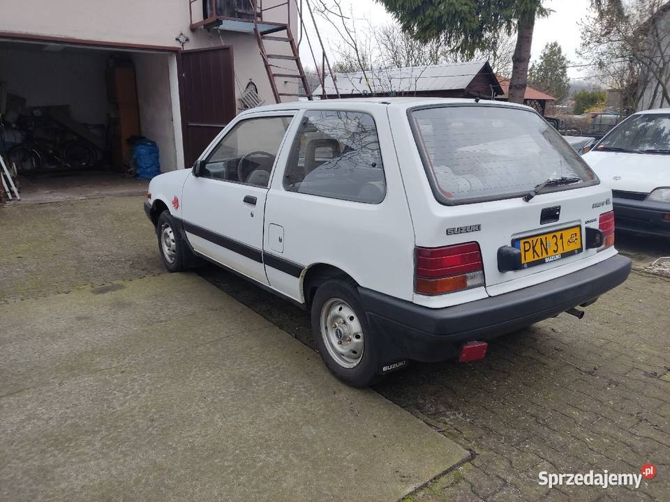Suzuki Swift mk1 1987 automat zabytek żółte benzyna Konin