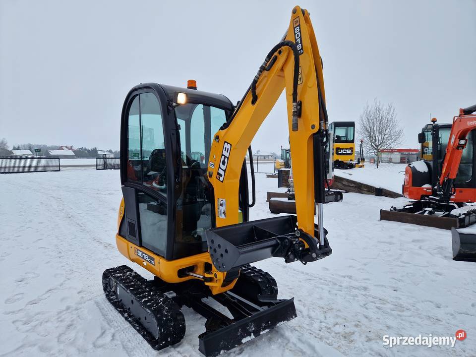 Minikoparka JCB 8018 CTS 2017r 1900mtg rozsuwane Rok produkcji 2017 Ryżki