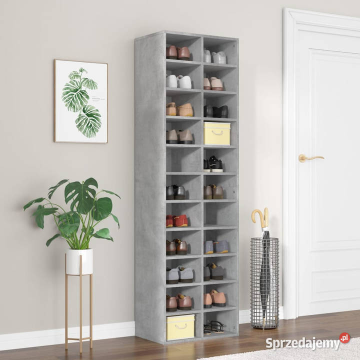 Szafka na buty kolor betonowy szary 54x34x183 Warszawa sprzedam