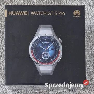 Huawei Watch GT5 Pro kolor tytanowy model VLIB29 sprzedam