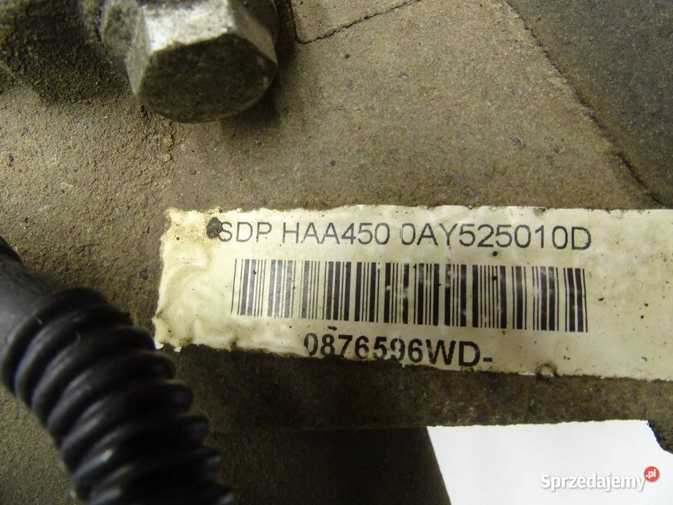 MOST DYFER DYFERENCJAŁ 0AY525010D NWV 4X4 HALDEX