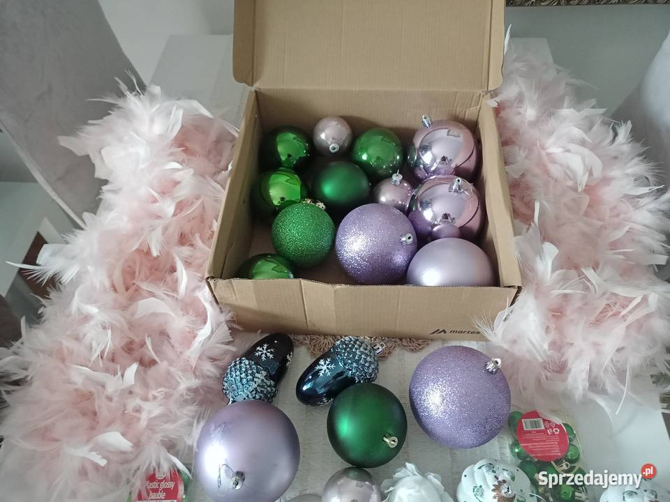 Zestaw bombek i ozdób świątecznych wielkopolskie