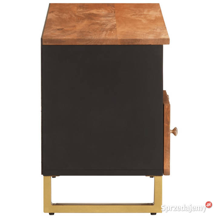 Szafka pod TV brązowoczarna 100x335x46 lite Warszawa