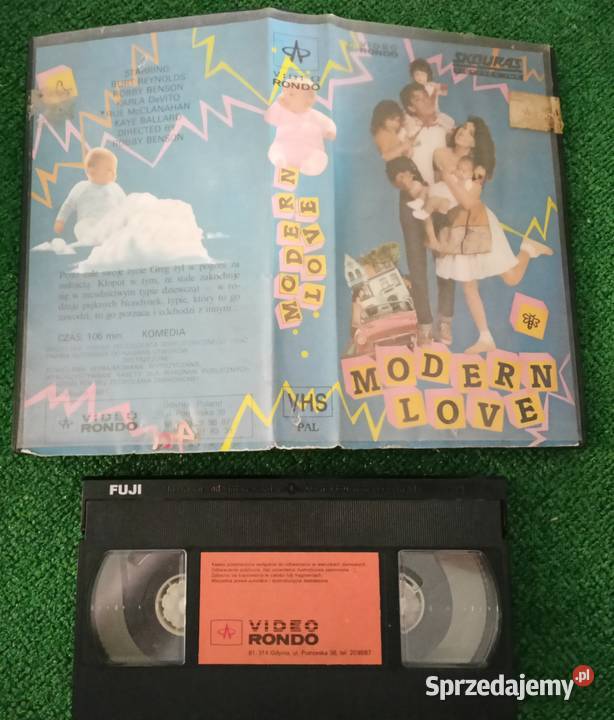 Kaseta VHS film Modern Live Rzeszów