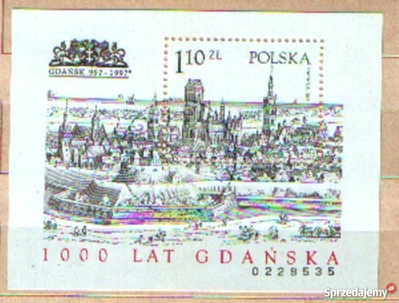 Zn Fi 3530 3 bl 116 B kas 1997 Filatelistyka Gliwice