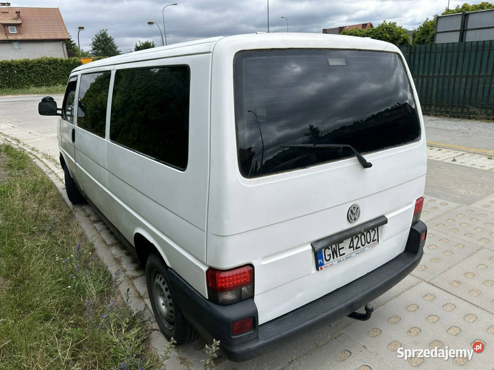 Volkswagen Transporter 9 miejsc long hak Webasto Volkswagen pomorskie Wejherowo