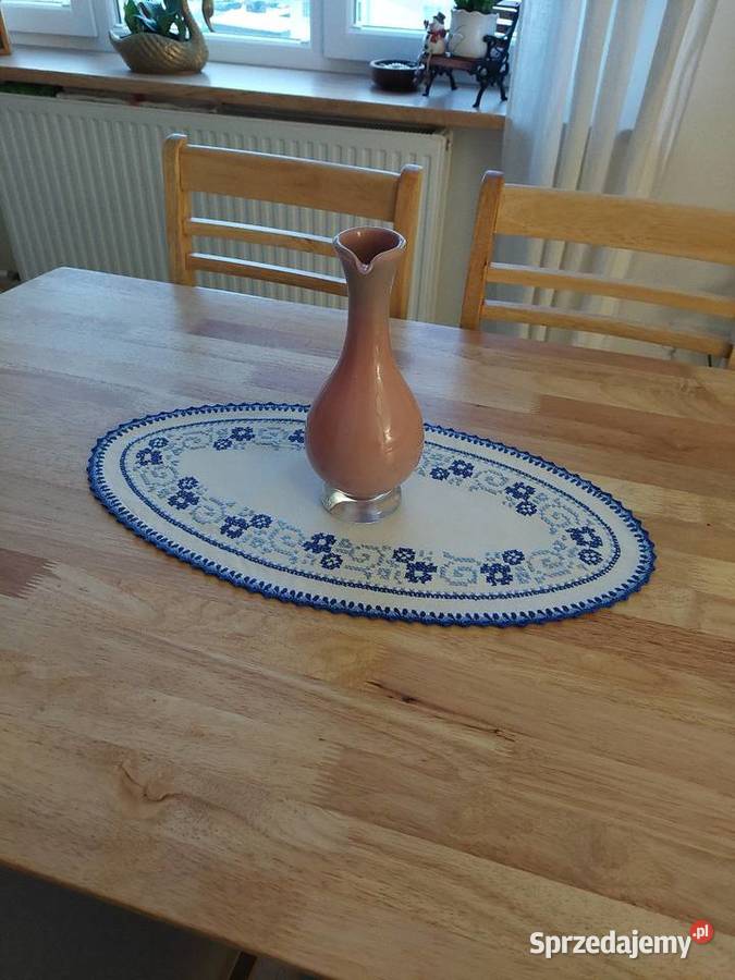 Serweta Bawełniana z haftem krzyżykowym Mirosławiec sprzedam