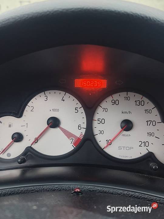 Peugeot 206 14 benzyna 75 2007r lubuskie
