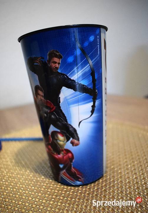 Kubek kinowy Avengers Koniec gry Endgame plakat