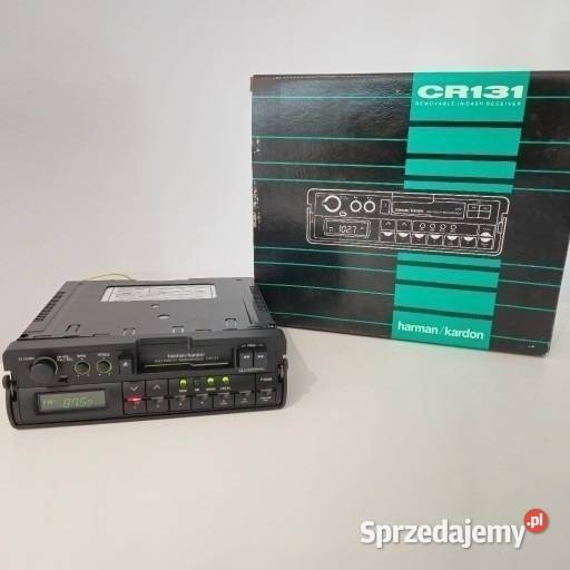 Fabrycznie NOWE legendarne radio HARMAN KARDON osobowe Koszalin sprzedam