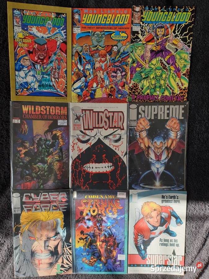 Zestaw 27 oryginalnych komiksów Image USA Gdynia