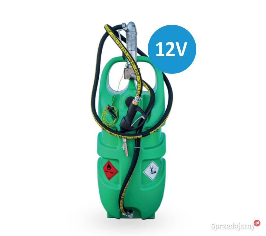 Zbiornik mobilny na benzyne 110L z pompą 12V do Wrocław
