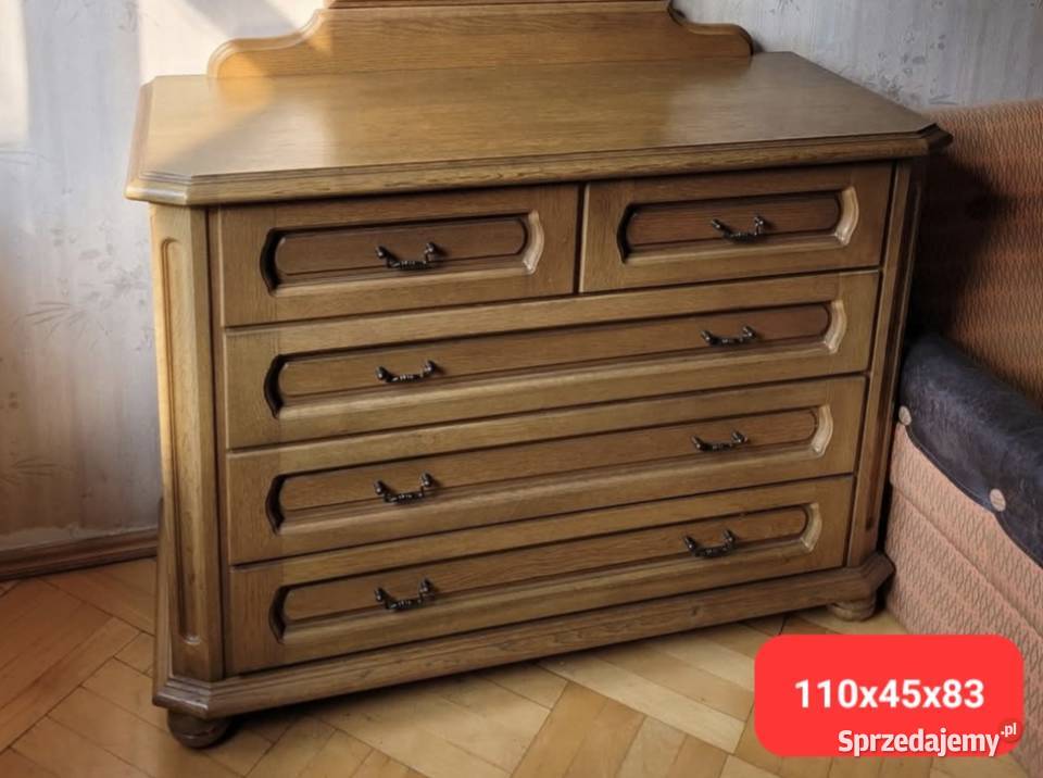 Komoda z lustrem swarzedzkie meble wielkopolskie Poznań