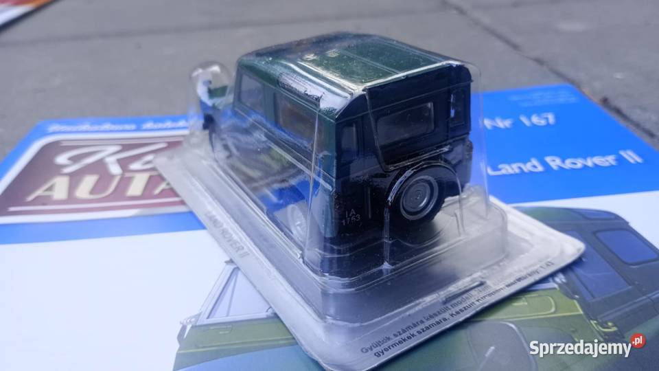 LAND ROVER II 2 deagostini kultowe auta PRL Warszawa