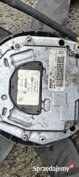 Elektryczny wentylator chłodnicy ŚMIGŁO BMW 3 osobowe