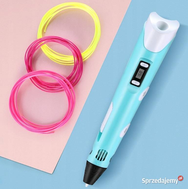 3D DŁUGOPIS DRUKARKA PEN ZESTAW WKŁADY PLA 1000 Toruń