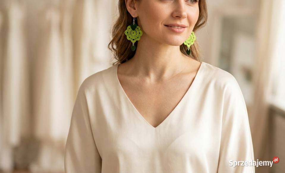 Wiosenne kolczyki Dodatki Sochaczew