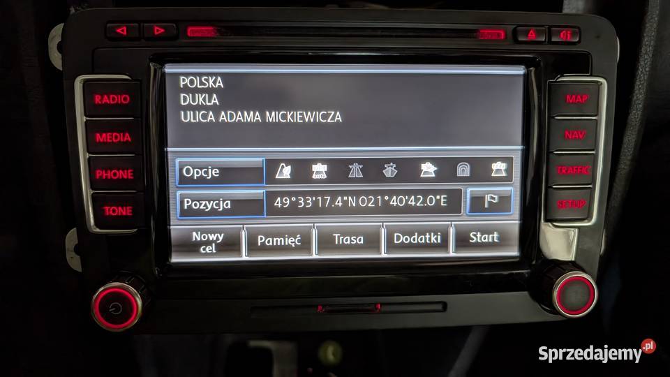 Radio samochodowe VW Dukla