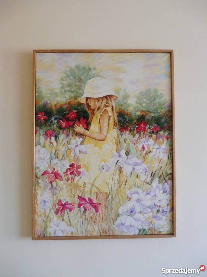 Obraz ptDziewczynka 80x60 Kraków