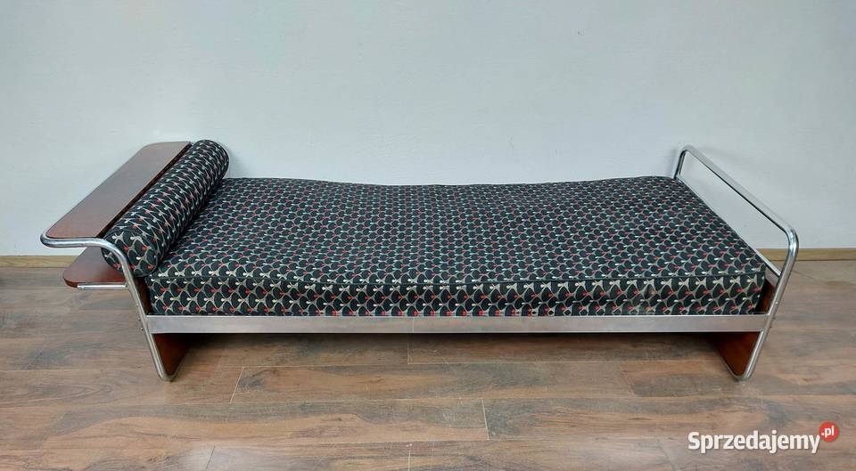 Thonet Sofa Łóżko Tapczan Renowacji Orzech Chrom Kraków sprzedam