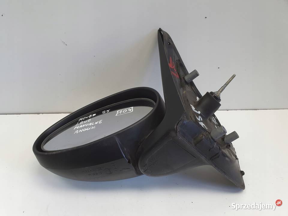 LUSTERKO Rover 25 9505r LEWE KIEROWCY manualne