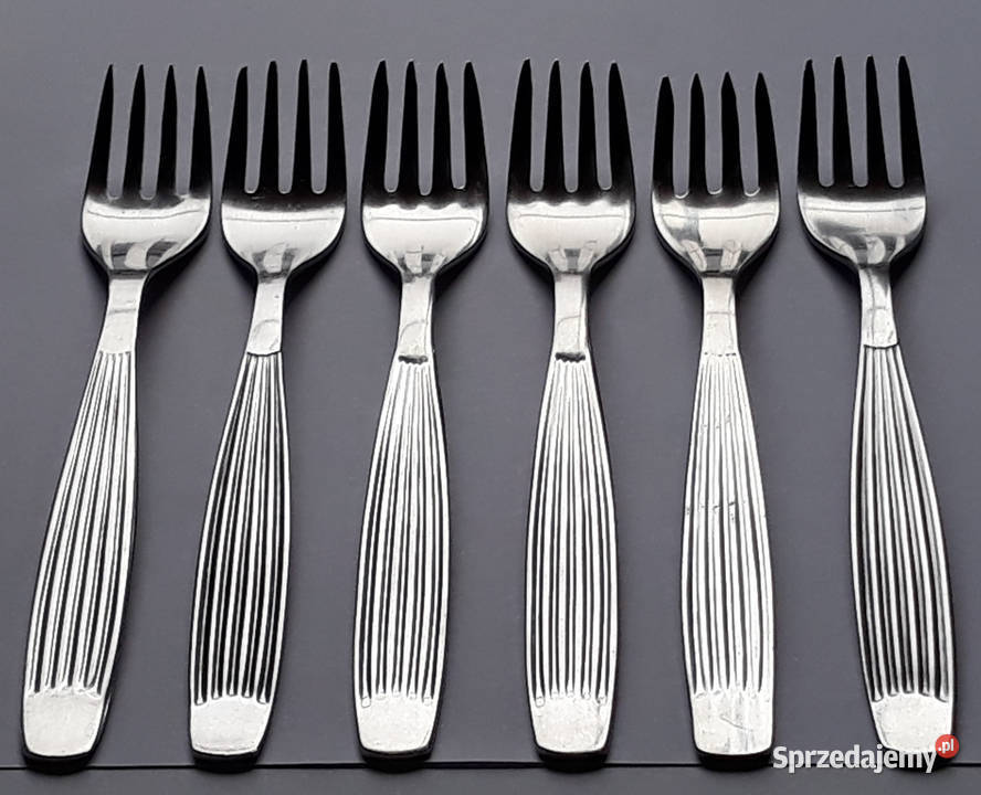 Widelce obiadowe 3 PASECZKI PASKI Gerlach śląskie