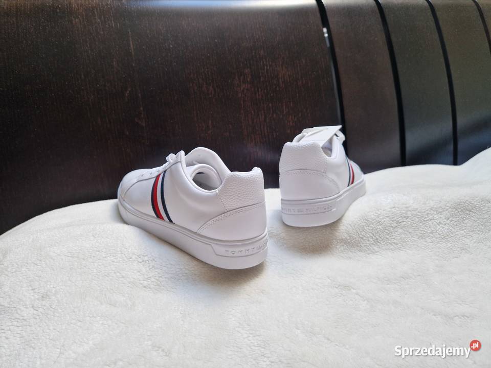 Nowe białe buty sportowe sneakersy damskie Tommy Tommy Hilfiger małopolskie Bibice sprzedam