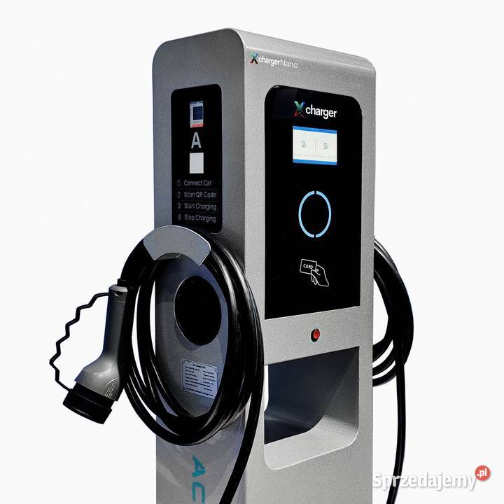 Słupek zasilania aut 44kW IP55 Ładowarki samochodowe Góra Kalwaria