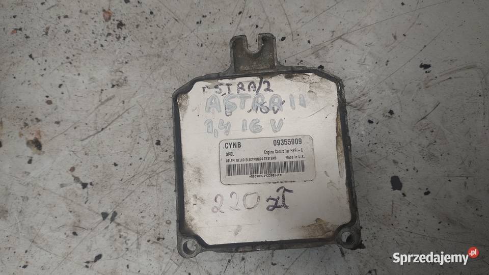 OPEL AASTR II G 14 16V komputer sterownik Kielce