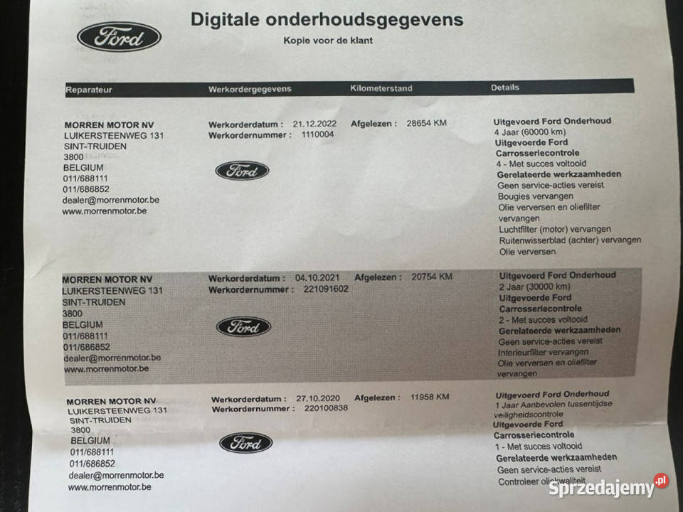 Ford EcoSport Pisemna Gwarancja 12 miesięcy II Konin sprzedam