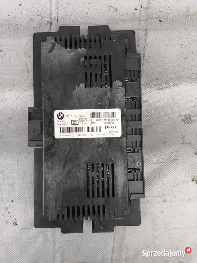 MODUŁ STEROWNIK ŚWIATEŁ LED BASIC BMW 3 E90 E91 Radom