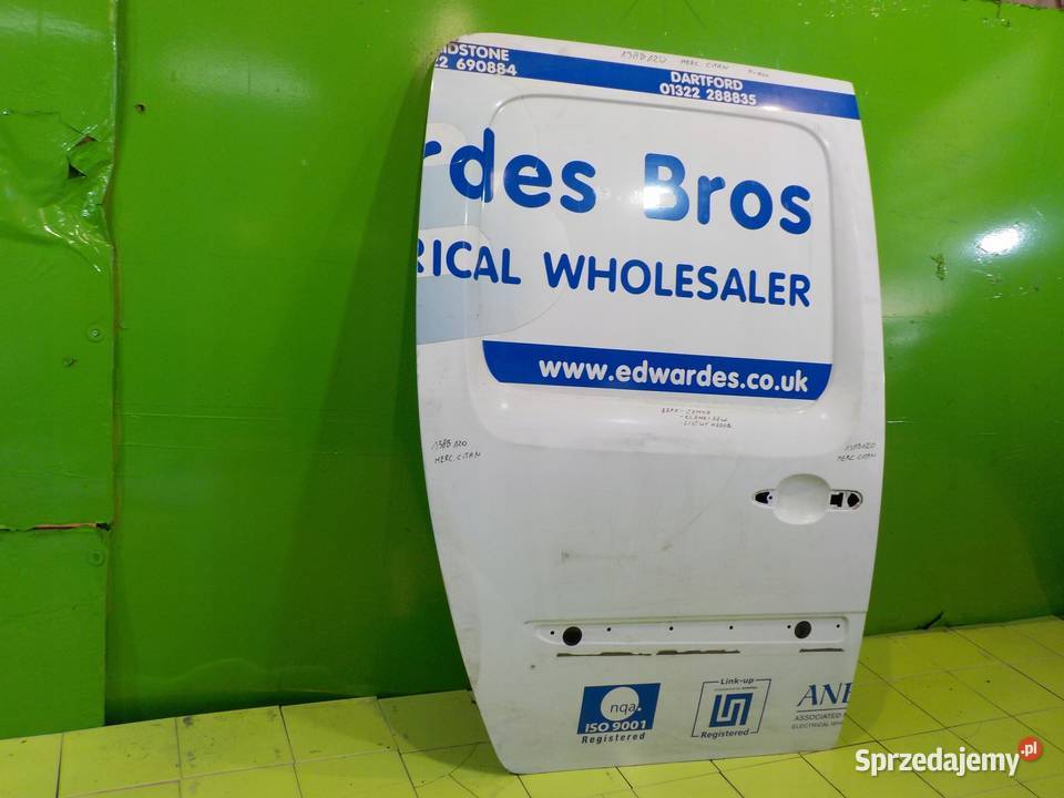 MERCEDES CITAN 16r VAN drzwi przesuwne prawe sprzedam