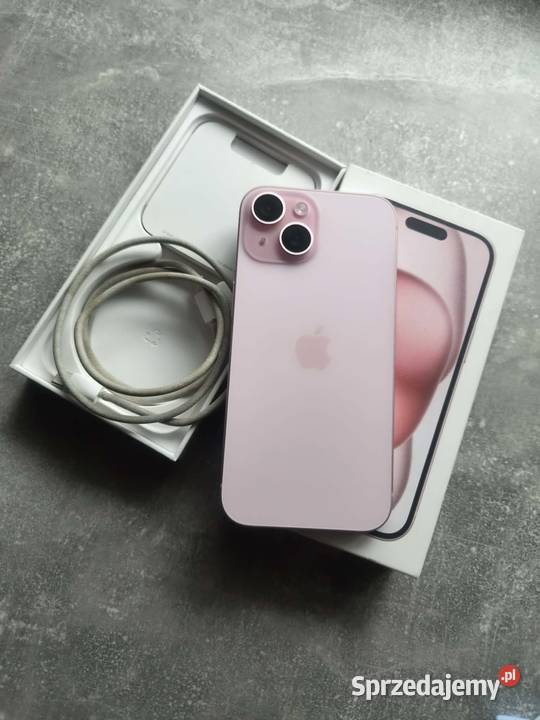 IPhone 15 256GB Różowy Wrocław