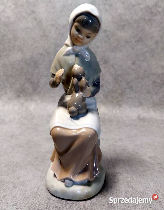 LLADRO seria Zaphir 522 Dziewczynka z zajączkiem Stargard