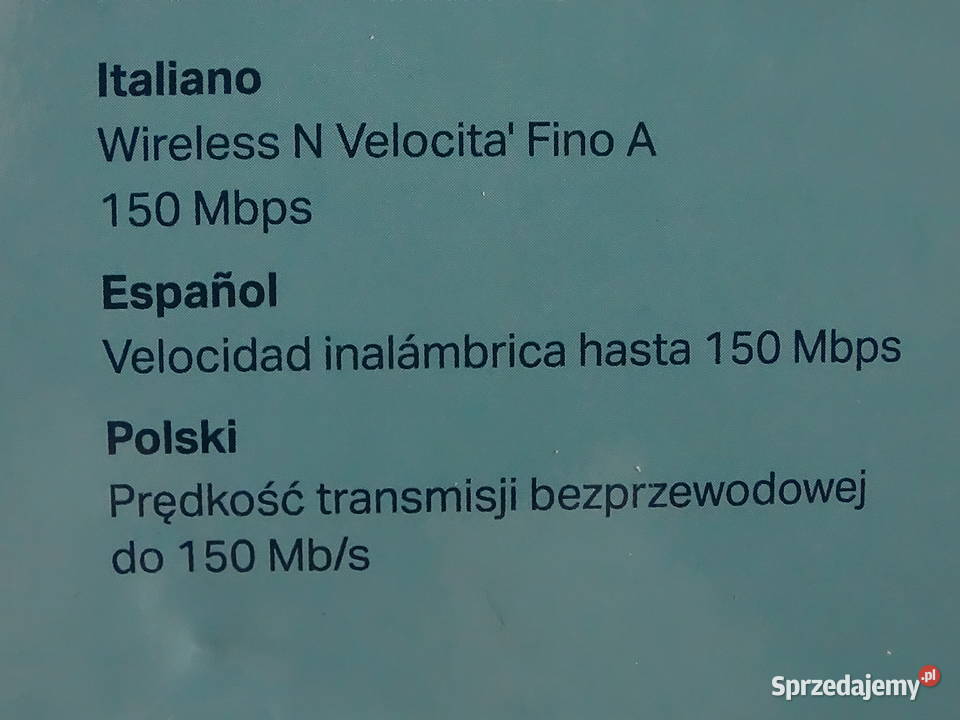 NOWA Karta Sieciowa TPLink TLWN722N 150 Mbps Biłgoraj sprzedam