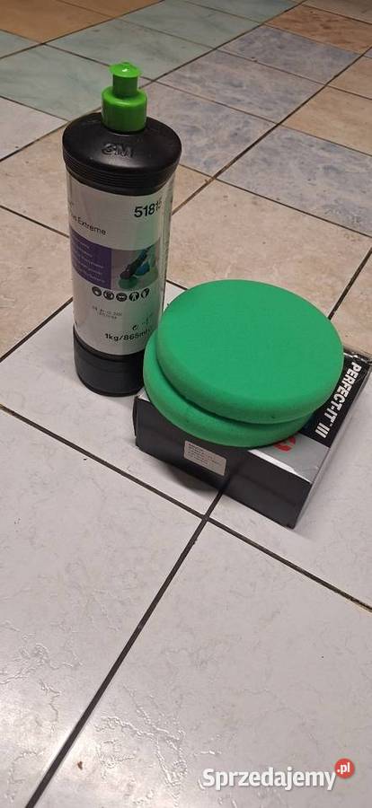 Pasta polerska3M Fast Cut Extreme zielony korek Kraków