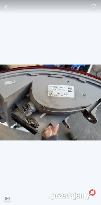 Lampa tył octavia 3 lift 2019 lewa Lampy tylne Części samochodowe Szczecin