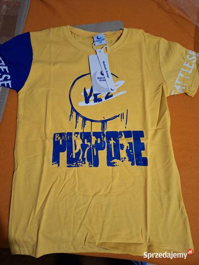 Nowy Tshirt z metką Bluzki, koszulki i kaftaniki śląskie Łazy