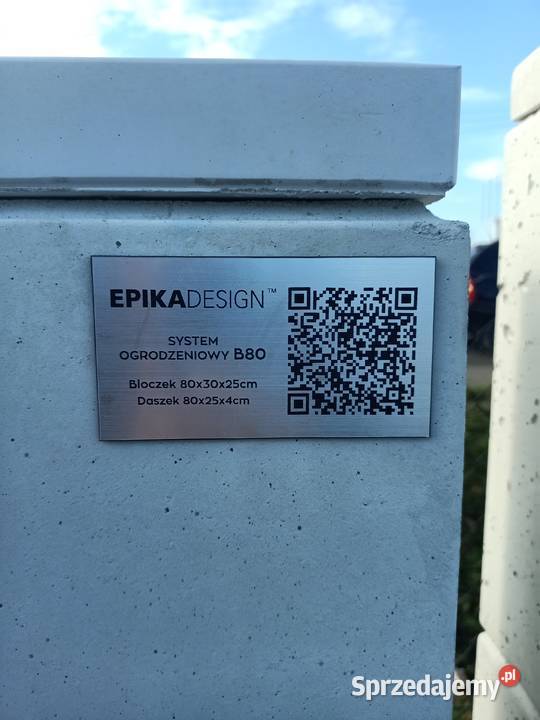 Ogrodzenie z betonu architektonicznego bloczki Jastrzębie-Zdrój