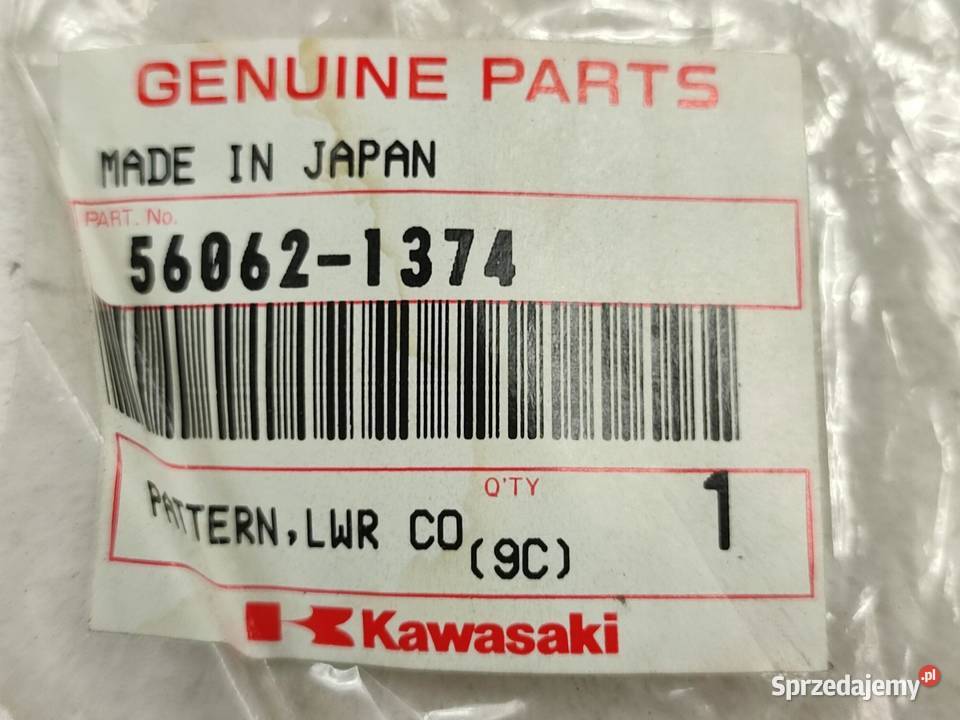 NAKLEJKA NA LEWY BOCZEK KAWASAKI NINJA ZX6R 1998 sprzedam