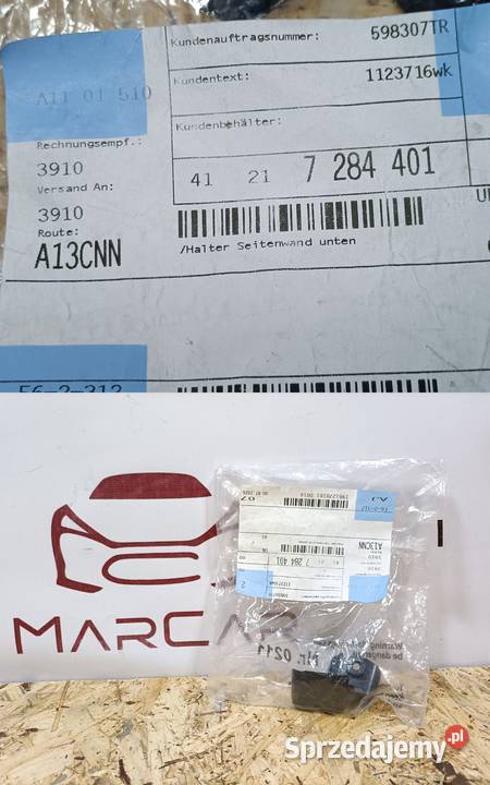 BMW F20 F22 F83 F30 UCHWYT MOCOWANIE ŚCIANKI