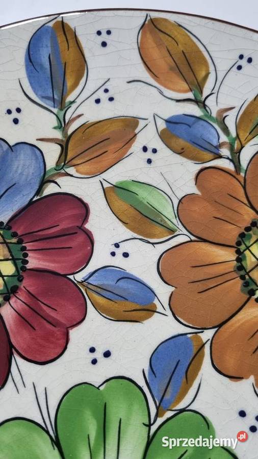 Talerz Dekoracyjny Ozdobny Ceramika Hiszpanska