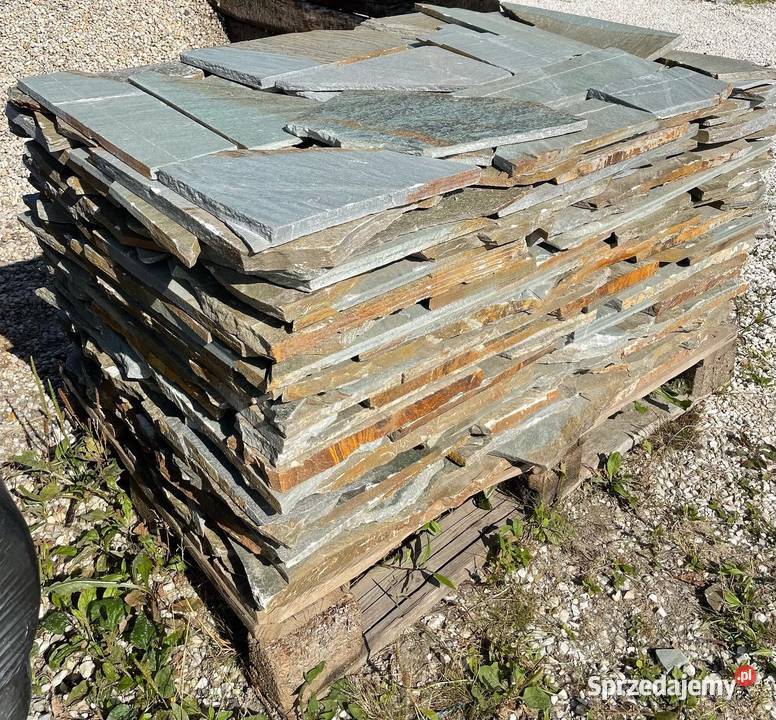 Łupek Grecki Kamień na Elewację Okładzina Warszawa