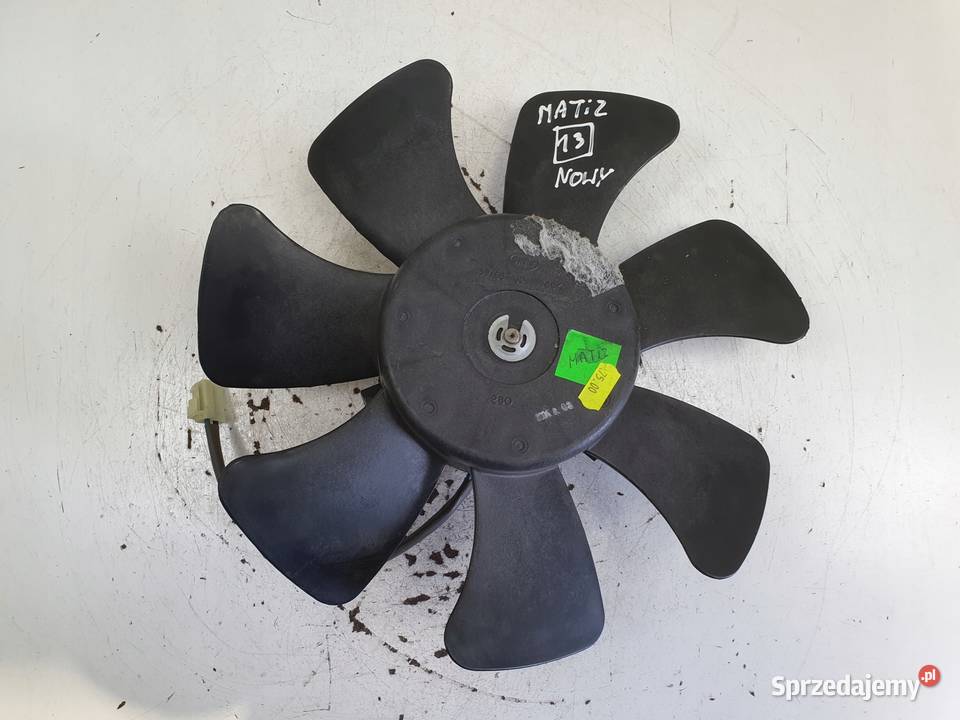 Daewoo Matiz 800 08 WENTYLATOR CHŁODNICY wiatrak osobowe Rudka