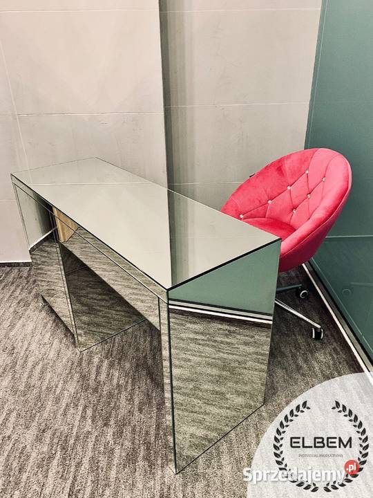 Lustrzane BIURKO w stylu Glamour Biurka Wrocław