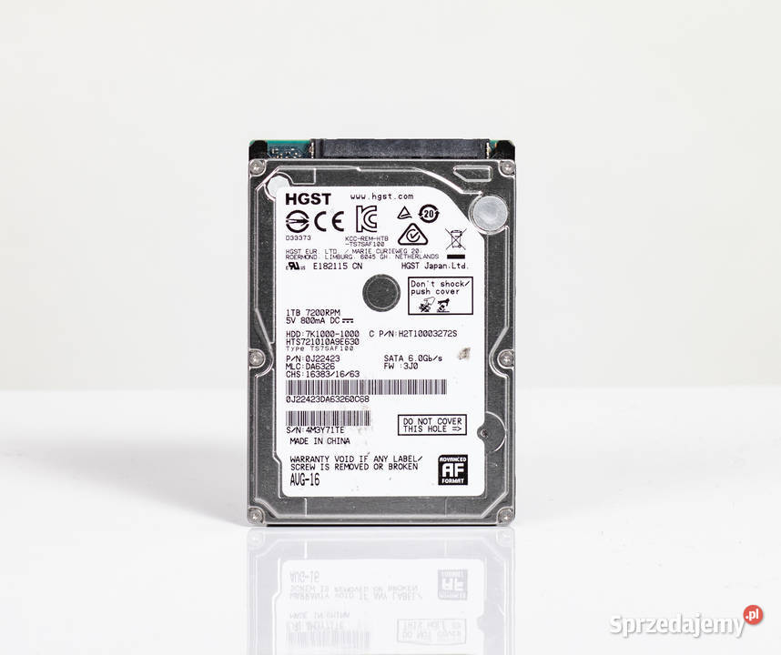 Dysk HGST 1 tera 25 SATA Dyski Legionowo