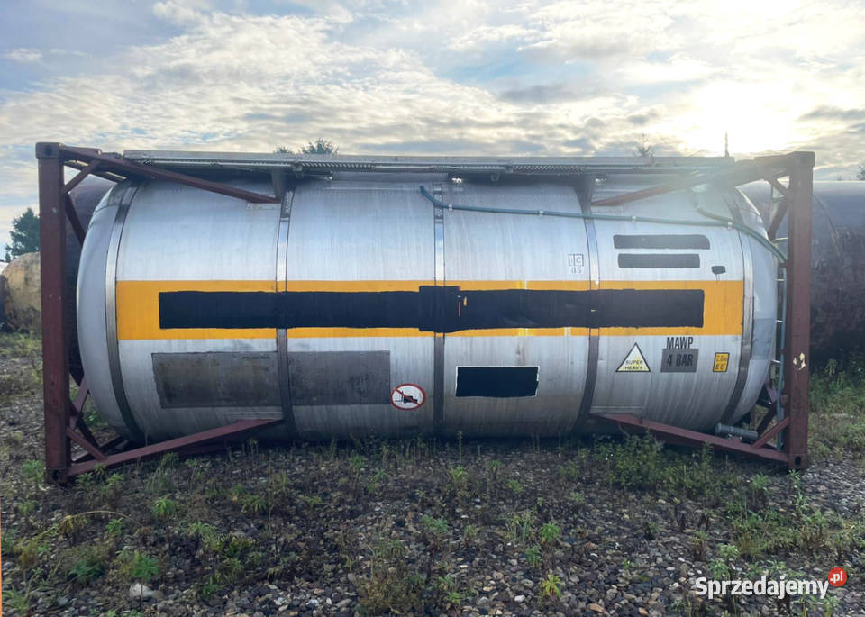 Zbiornik nierdzewny 25 000 l tank kontener z Oświęcim